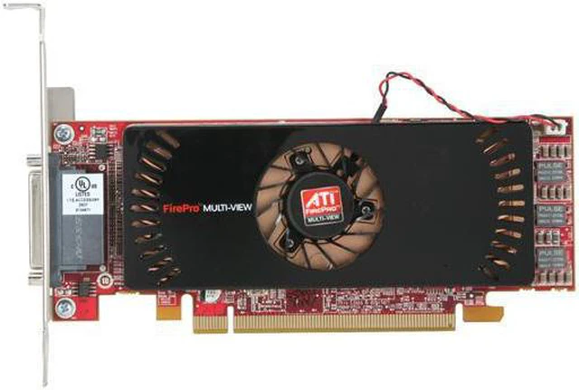AMD FirePro 2450 100-505531 512MB GDDR3 PCI Express 2.0 x16 Low Profile ...