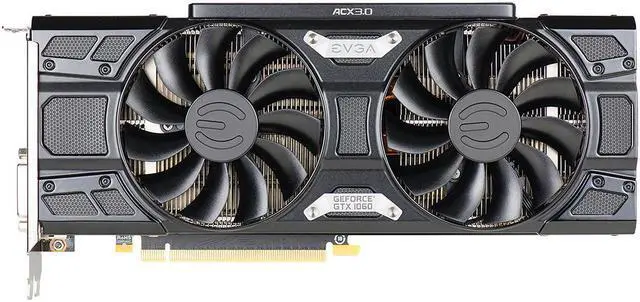 Alt view image 3 of 4 - EVGA GeForce GTX 1060 SSC DT GAMING, 06G-P4-6265-KR, 6GB GDDR5, ACX 3.0 & LED