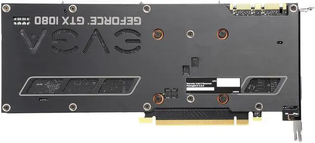 Alt view image 5 of 9 - EVGA GeForce GTX 1080 SC GAMING, 08G-P4-6183-KR, 8GB GDDR5X, ACX 3.0 & LED DX12 Graphics Card