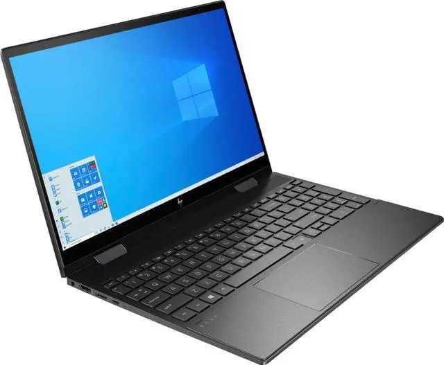 Alt view image 4 of 7 - HP Envy X360 2-in-1 15.6" Micro-edg FHD IPS Multitouch Screen Laptop | AMD Ryzen 5 4500U|8GB DDR4|256GB M.2 SSD| Backlit Keyboard | Fingerprint |Windows 10| Nightfall Black