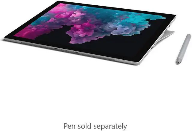 Alt view image 2 of 4 - Microsoft Surface Pro 6 (Platinum) 12.3” PixelSenseTM Display Intel i5-8250U, 8GB RAM 128GB SSD, 802.11 a/b/g/n/ac and  Bluetooth Wireless 4.1, Windows 10 Home + Type Cover