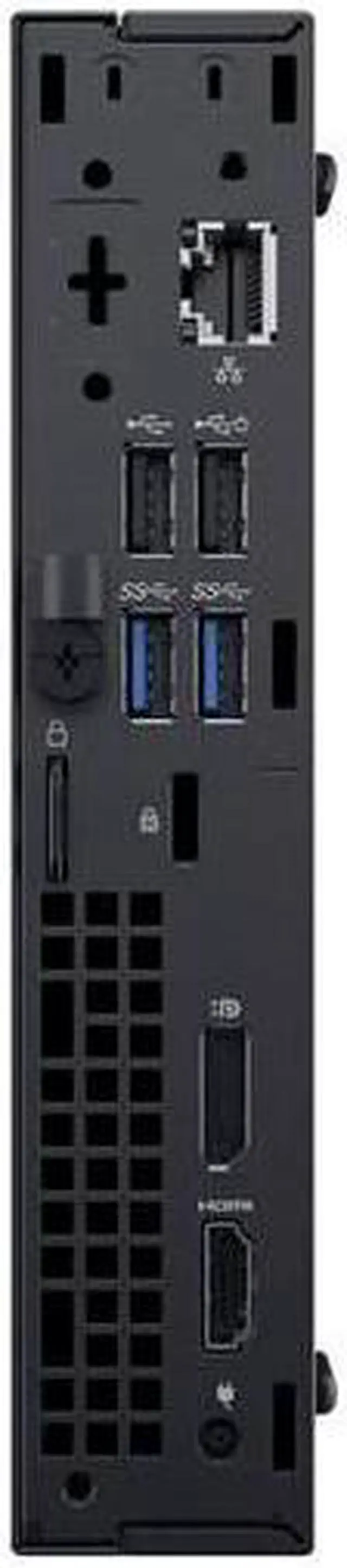 Alt view image 3 of 4 - Dell OptiPlex 3000 3060 Desktop Computer - Intel Core i5 (8th Gen) i5-8500T 2.10 GHz - 16 GB DDR4 SDRAM - 512 GB SSD - 802.11ac - Windows 10 Pro 64-bit (English/French/Spanish) - Micro PC