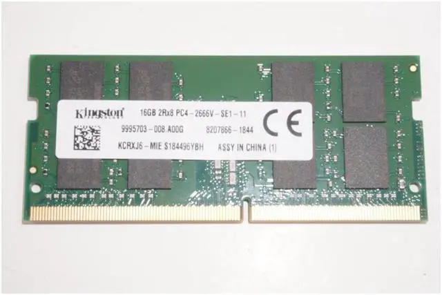 Main image of KCRXJ6-MIE - Kingston 16GB PC4-2666V DDR4 2666MHz For Inspiron 15 (I7586-7205BLK)