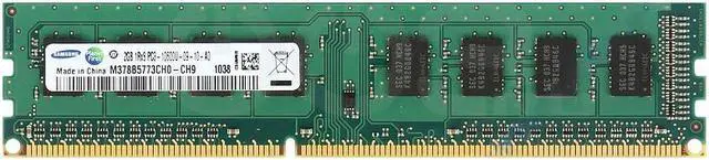Main image of SAMSUNG 2GB 240-Pin DDR3 SDRAM DDR3 1333 (PC3 10600) Desktop Memory Model M378B5773CH0-CH9