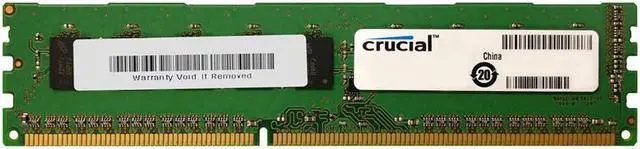 Main image of Micron 4GB PC3-14900 DDR3-1866MHz ECC Unbuffered CL13 240-Pin MT18JSF51272AZ-1G9K1