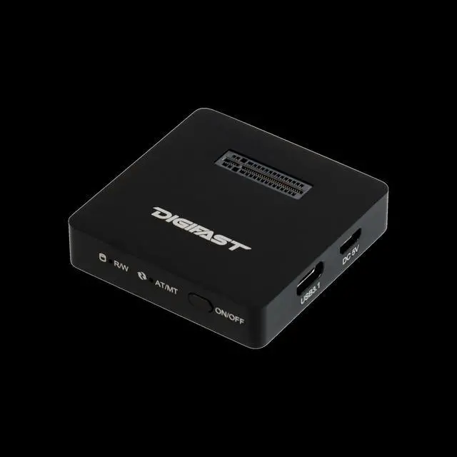 Alt view image 5 of 6 - Digifast M.2 NVMe SSD Docking Base, USB3.2 GEN2 Type-C (10 Gbps), Lightweight, Portable Design - Black