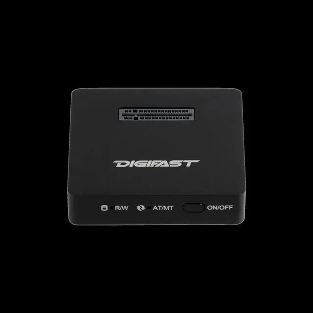 Alt view image 4 of 6 - Digifast M.2 NVMe SSD Docking Base, USB3.2 GEN2 Type-C (10 Gbps), Lightweight, Portable Design - Black