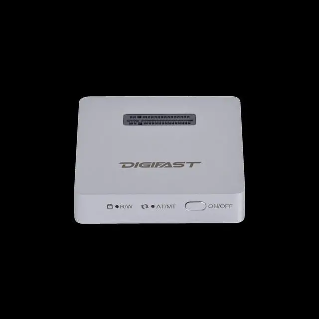 Alt view image 5 of 6 - Digifast M.2 NVMe SSD Docking Base, USB3.2 GEN2 Type-C (10 Gbps), Lightweight, Portable Design - Silver