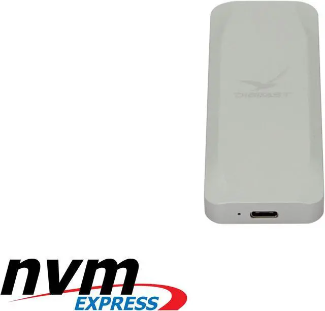 Alt view image 2 of 7 - Digifast M.2 NVMe SSD To USB3.1 Enclosure - Silver