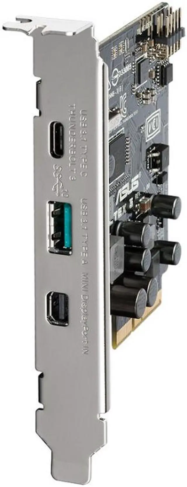 Alt view image 2 of 7 - ASUS Accessory THUNDERBOLTEX 3 C SI 1xPort Thunderbolt 3 USB3.1 PCIE4 Card