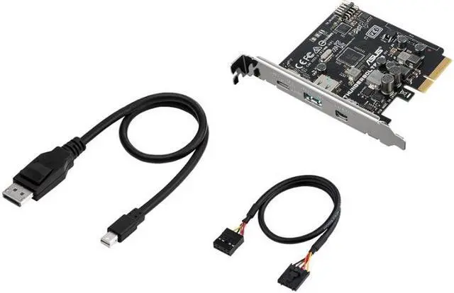Alt view image 3 of 7 - ASUS Accessory THUNDERBOLTEX 3 C SI 1xPort Thunderbolt 3 USB3.1 PCIE4 Card