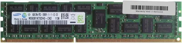 Alt view image 4 of 4 - HYNIX - IMSOURCING SK 16GB DDR4 SDRAM Memory Module - For Server - 16 GB (1 x 16 GB) - DDR4-2400/PC4-19200 DDR4 SDRAM - CL17 - 1.20 V - ECC - Registered - 288-pin - DIMM