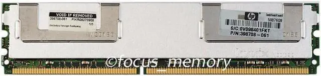 Alt view image 2 of 2 - Hynix 2X4GB PC2-5300F DDR2-667MHZ ECC Fully Buffered FB-DIMM Memory Ram
