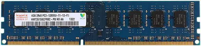 Alt view image 2 of 4 - Hynix 8GB (2x4GB) DDR3-1600MHz PC Desktop Memory PC3-12800 DIMM SDRAM 240pin