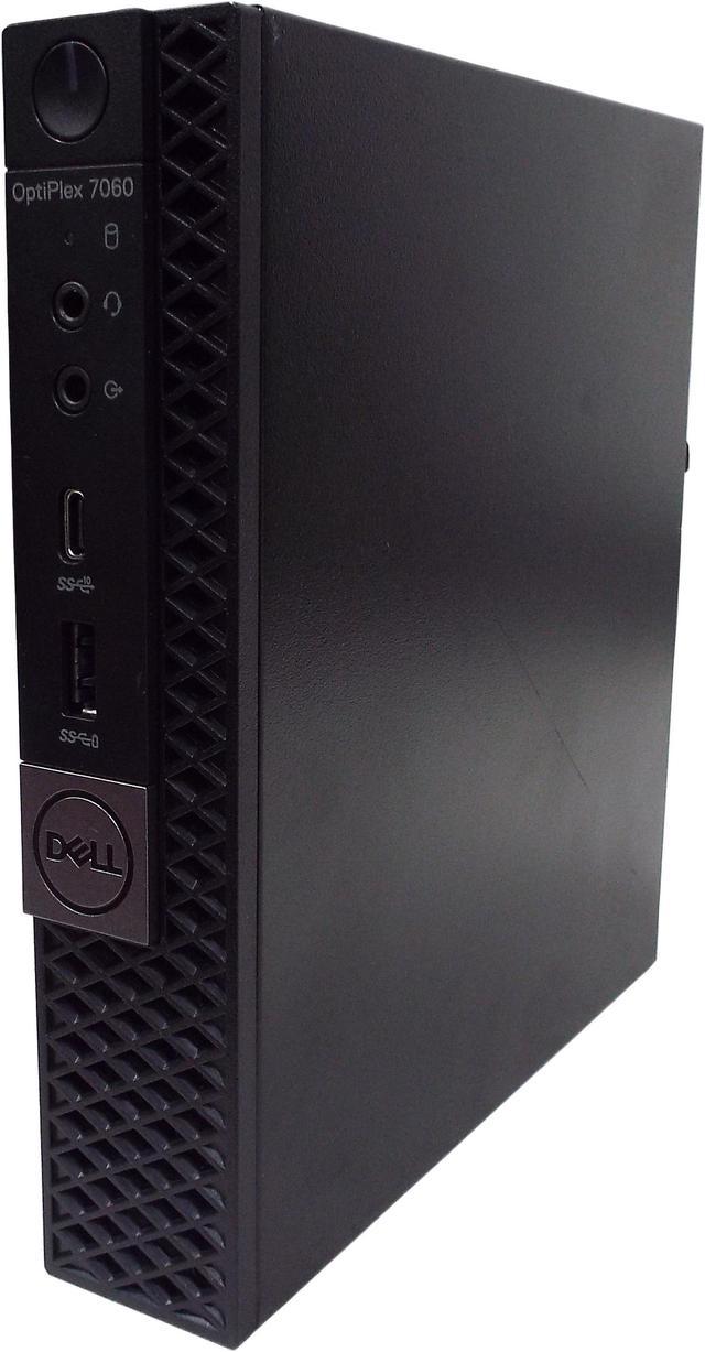 Refurbished: Dell OptiPlex 7060 Micro PC with Intel Core i5-8500