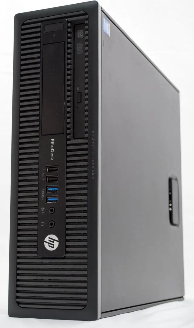Main image of HP ProDesk 600 G1 SFF Desktop PC, Intel Core i5-4570 3.20GHz, 8GB DDR3 RAM, 256GB SSD, Windows 10 Pro x64 Grade B