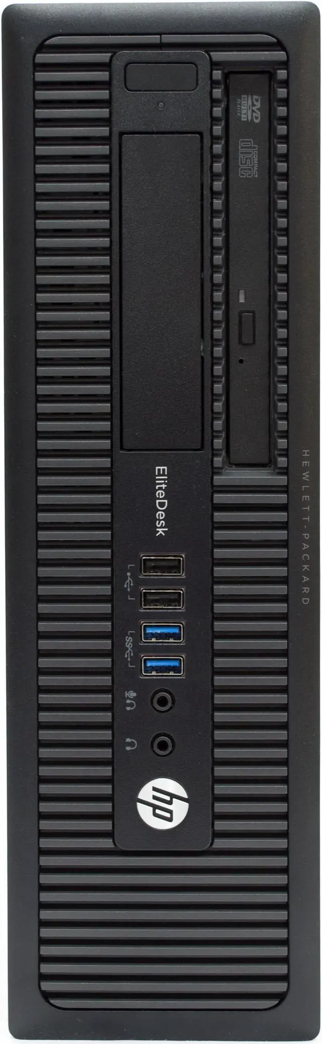 Alt view image 2 of 5 - HP EliteDesk 800 G1 SFF Desktop PC, Intel Core i5-4570 3.2GHz, 8GB DDR3 RAM, 256GB SSD, DVD-ROM, Win-10 Pro x64 Grade B
