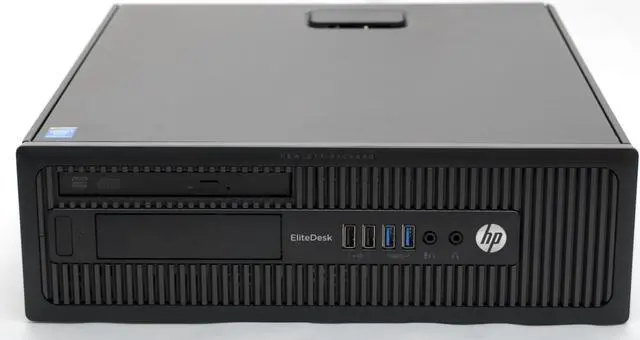 Alt view image 4 of 4 - HP EliteDesk 800 G1 SFF Desktop PC, Intel Core i5-4670 3.4GHz, 8GB DDR3 RAM, 512GB SSD, DVD±RW, Win-10 Pro x64 Grade A