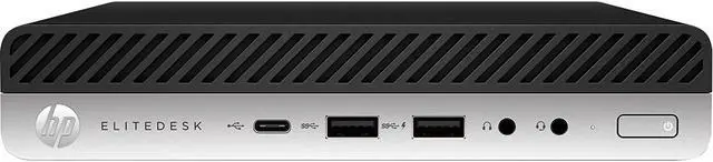Main image of HP EliteDesk 800 G3 Mini PC, Intel Core i5-6500T 2.5GHz, 8GB DDR4 RAM, 256GB SSD, WiFi, Bluetooth, Win 10 Pro Grade A