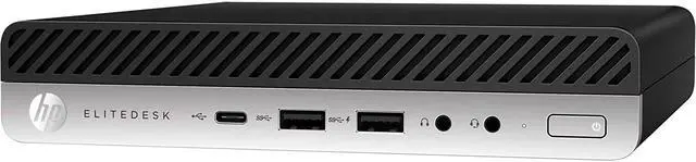 Alt view image 3 of 3 - HP EliteDesk 800 G3 35W Mini PC, Intel Core i3-6100T 3.2GHz, 8GB DDR4 RAM, 256GB SSD, Win 10 Pro Grade B
