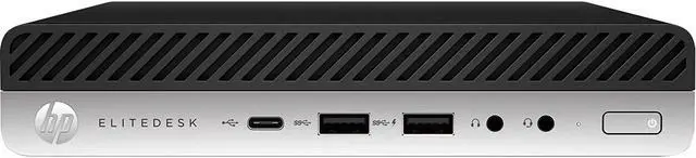 Alt view image 2 of 3 - HP EliteDesk 800 G3 35W Mini PC, Intel Core i3-6100T 3.2GHz, 8GB DDR4 RAM, 256GB SSD, Win 10 Pro Grade B