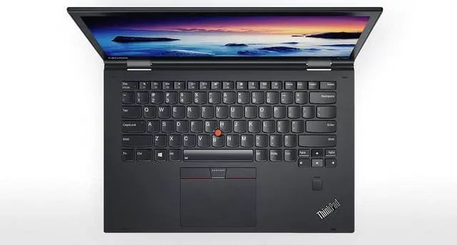 Alt view image 6 of 7 - Lenovo ThinkPad X1 Yoga 2nd Gen 14" 1920x1080 Full HD Touchscreen 2-In 1 Laptop/Tablet, Intel Core i5-7300U 2.6GHz, 16GB LPDDR3 RAM, 256GB NVMe M.2 SSD, Win-10 Pro x64 Grade B