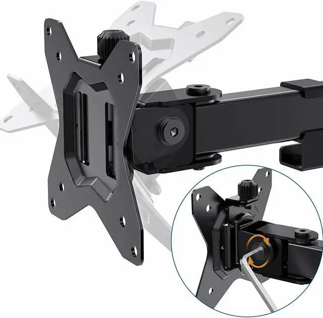 Alt view image 4 of 7 - MAJOR BRAND DUAL LCD 22" VGA, DVI, DISPLAY-PORT, HDMI adapter, FLAT MONITOR SCREEN GAMING WITH DUAL LCD STAND ARM