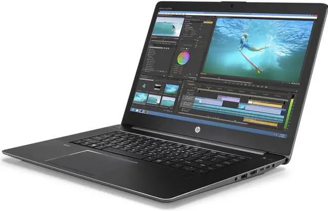 Alt view image 3 of 5 - HP ZBook 15 G3 15.6" 1920x1080 Full HD Mobile Workstation PC, Intel Core i7-6820HQ 2.7GHz, 32GB DDR4 RAM, 512GB M.2 SSD, Win-11 Pro x64, NVIDIA Quadro M1000M Grade B