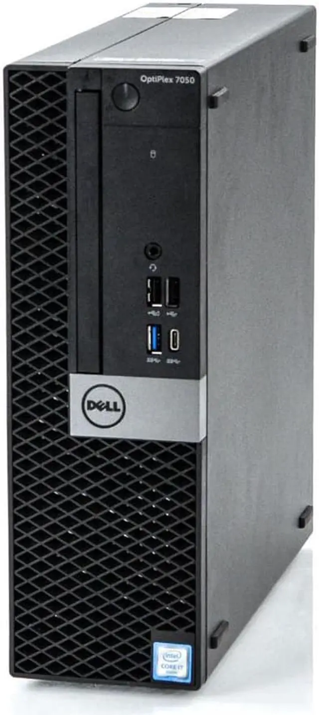 Alt view image 2 of 6 - Dell OptiPlex 7050 SFF Desktop PC, Intel Core i5-7500 3.4GHz, 8GB DDR4 RAM, 256GB SSD, WIFI, Win 10 Pro Grade B
