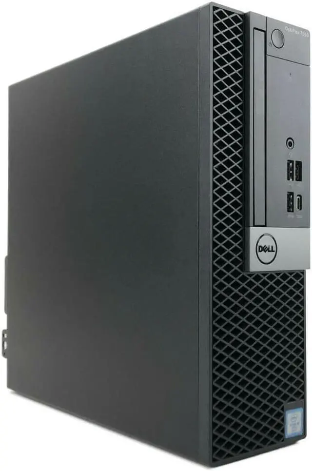 Alt view image 4 of 6 - Dell OptiPlex 7050 SFF Desktop PC, Intel Core i5-7500 3.4GHz, 8GB DDR4 RAM, 256GB SSD, WIFI, Win 10 Pro Grade B