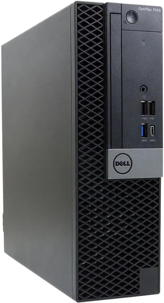 Main image of Dell OptiPlex 7050 SFF Desktop PC, Intel Core i5-7500 3.4GHz, 8GB DDR4 RAM, 256GB SSD, WIFI, Win 10 Pro Grade B