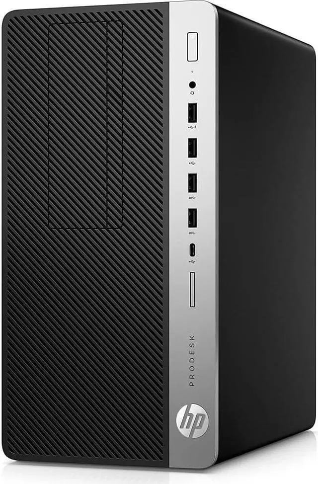 Alt view image 2 of 3 - HP ProDesk 600 G3 MT Business Desktop PC, 7th Gen Intel Core i7-7700 3.60GHz, 8GB DDR4 RAM, 256GB SSD/ NO DVD/ Windows 10 Pro Grade B