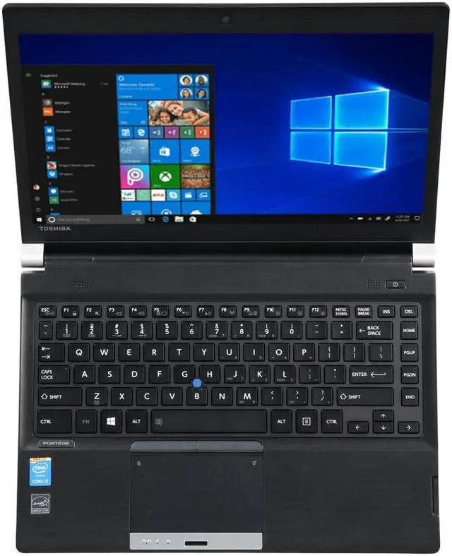 Alt view image 3 of 7 - Toshiba Portege R30-A 13.3" 1366x768 HD Laptop PC, Intel Core i5-4210M 2.6GHz, 6GB DDR3 RAM, 256GB SSD, DVD±RW, Windows 10 Pro Grade B
