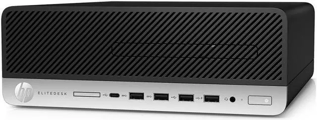 Alt view image 3 of 3 - HP EliteDesk 705 G4 SFF Desktop PC, AMD PRO A10-9700 R7 3.5GHz, 16GB DDR4 RAM, 512GB PCIe SSD, Wi-Fi, Win 11 Pro Grade B
