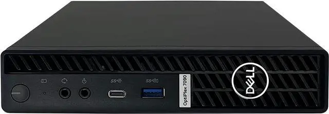 Alt view image 4 of 4 - Dell Optiplex 7090 Micro Tower Business Desktop PC, 10th Gen Intel Core i5-10500 3.1GHz, 32GB DDR4 RAM, 512GB M.2 SSD, WiFi Bluetooth, Keyboard & Mouse, Windows 11 Pro Grade B