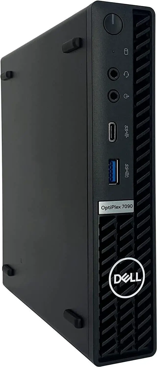 Main image of Dell Optiplex 7090 Micro Tower Business Desktop PC, 10th Gen Intel Core i5-10500 3.1GHz, 32GB DDR4 RAM, 512GB M.2 SSD, WiFi Bluetooth, Keyboard & Mouse, Windows 11 Pro Grade B