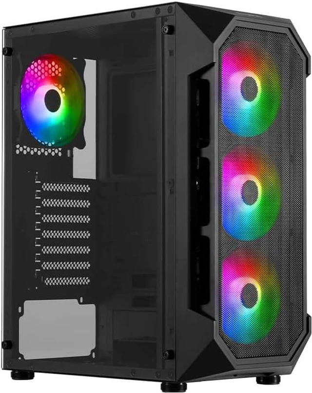Odyssey Gaming Computer Odyssey Aura Custom Gaming PC, RGB LED Fans, Intel Core i5 2.7GHz, 16GB ...