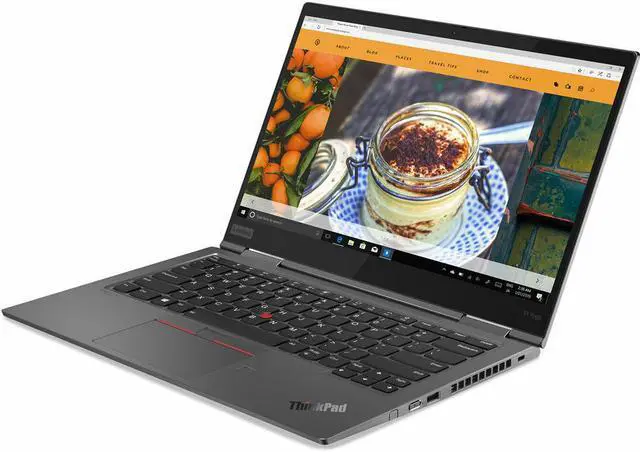 Alt view image 3 of 6 - Lenovo Thinkpad X1 Yoga 5th Gen 14" 1920x1080 FHD Touchscreen 2-in-1 Tablet/Laptop, Intel Core i5-10210U upto 4.2GHz, 8GB RAM, 512GB M.2 SSD, Windows 11 Pro Grade B
