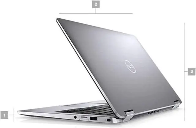 Alt view image 6 of 7 - Dell Latitude 7400 14" 2-in-1 1920x1080 FHD Touchscreen Laptop/Tablet, Intel Core i5-8365U 1.6GHz, 16GB DDR4 RAM, 512GB M.2 SSD, Windows 11 Pro Grade B