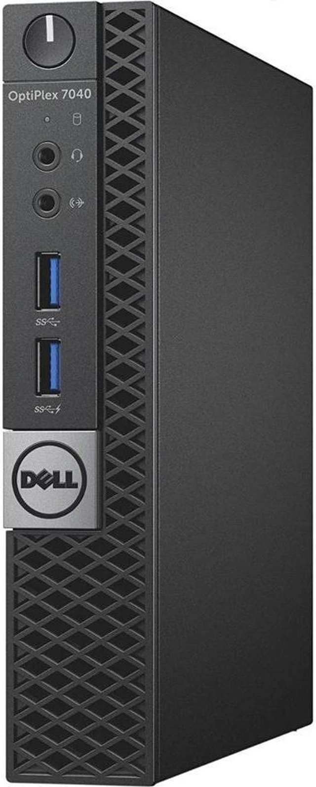 Alt view image 4 of 6 - DELL OptiPlex 7040 Micro Desktop Bundle Intel Core i7-6700T up to 3.6GHz, 8GB 256GB SSD WiFi Windows 11 Pro 21" LCD Monitor with Keyboard and Mouse