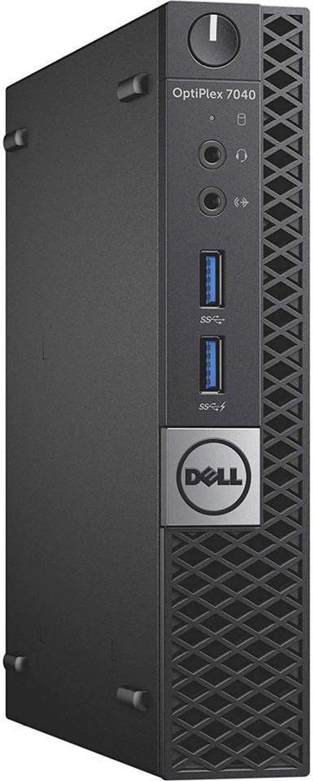 Alt view image 3 of 6 - DELL OptiPlex 7040 Micro Desktop Bundle Intel Core i7-6700T up to 3.6GHz, 8GB 256GB SSD WiFi Windows 11 Pro 21" LCD Monitor with Keyboard and Mouse