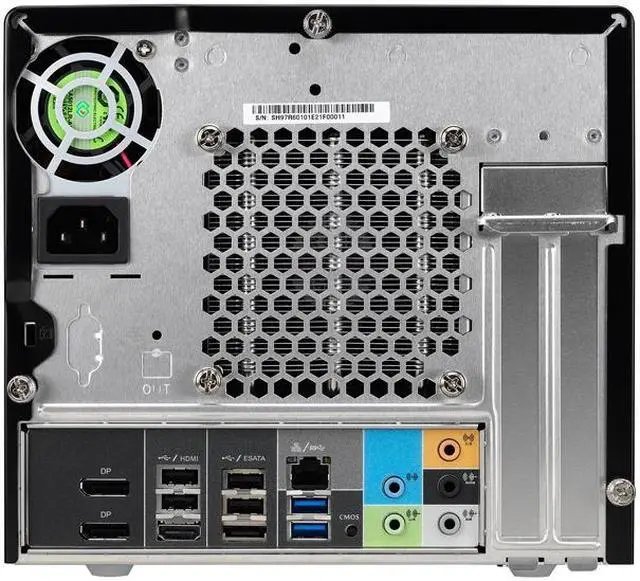 Alt view image 5 of 5 - Shuttle XPC SH97R Mini Computer, Intel Core i7-4790K 4.0GHz, 16GB RAM, 1TB SSD, Dual DisplayPort, HDMI, WiFi, Windows 10 Pro Grade A