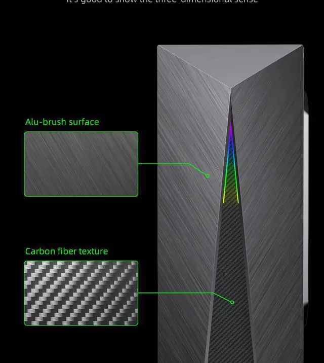 Alt view image 7 of 7 - Odyssey Nova V2 Custom Gaming PC, RGB LED Fans, Intel Core i5 upto 4.1GHz, 16GB DDR4 RAM, 1TB NVMe SSD, GeForce RTX 3050 6GB GDDR6 Wi-Fi BT Windows 11 Pro