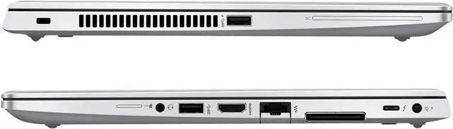 Alt view image 4 of 5 - HP EliteBook 830 G5 13.3" 1920x1080 Full HD Notebook PC, Intel Core i7-8550U 1.80GHz, 16GB DDR4 RAM, 512GB M.2 SSD, Webcam, Windows 11 Pro Grade B