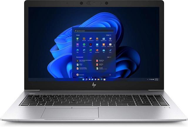 Main image of HP EliteBook 850 G6 15.6" 1920x1080 FHD Business Laptop, Intel Core i5-8265U 1.6GHz, 32GB DDR4 RAM, 1TB NVMe SSD, CAM, Windows 11 Pro Grade B