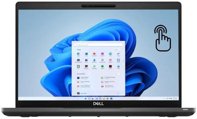 Main image of Dell Latitude 5400 14" 1920x1080 Full HD Touchscreen Notebook PC, Intel Core i7-8665U 1.90GHz 16GB DDR4 RAM, 512GB NVMe M.2 SSD, Windows 11 Pro Grade B
