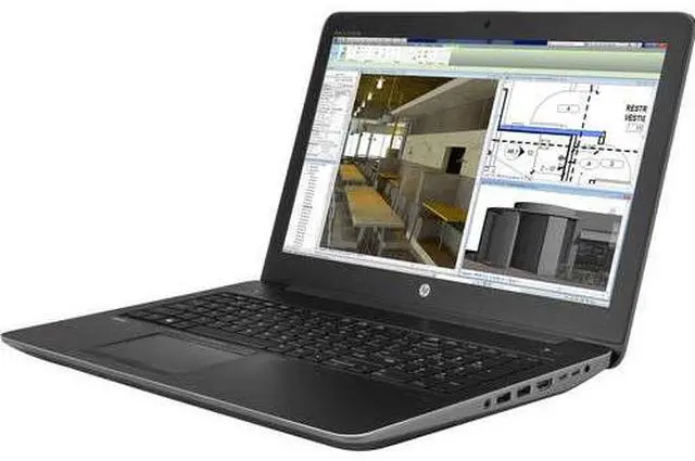 Alt view image 3 of 7 - HP ZBook 15 G4 15.6" 1920x1080 Full HD Touchscreen Mobile Workstation PC, Intel Core i7-7820HQ 2.9GHz, 64GB DDR4 RAM, 1TB M.2 SSD, Win-11 Pro x64, NVIDIA Quadro M1200 Grade B