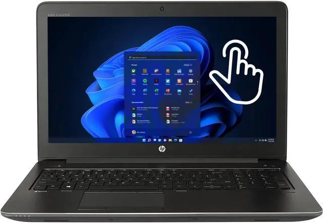 Main image of HP ZBook 15 G4 15.6" 1920x1080 Full HD Touchscreen Mobile Workstation PC, Intel Core i7-7820HQ 2.9GHz, 64GB DDR4 RAM, 1TB M.2 SSD, Win-11 Pro x64, NVIDIA Quadro M1200 Grade B