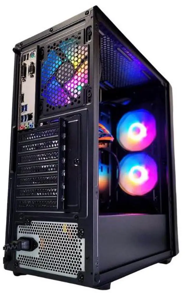 Alt view image 6 of 6 - Odyssey Sahara V1 Custom Built PC, RGB Intel Core i5-8500 upto 4.1GHz, 16GB DDR4 RAM, 1TB NVMe SSD, Wi-Fi BT Windows 11 Pro