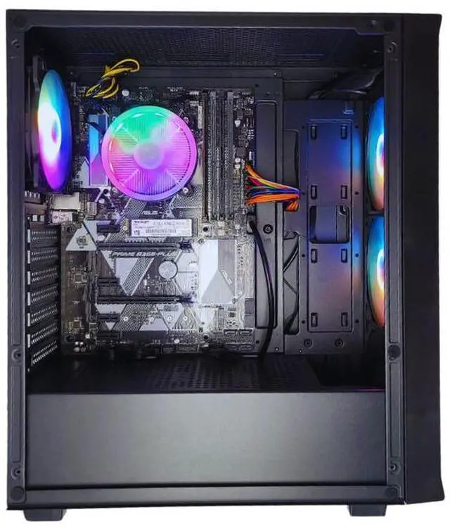 Alt view image 4 of 6 - Odyssey Sahara V1 Custom Built PC, RGB Intel Core i5-8500 upto 4.1GHz, 16GB DDR4 RAM, 1TB NVMe SSD, Wi-Fi BT Windows 11 Pro